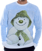 Raymond Briggs' The Snowman Knitted Christmas Jumper - notjust