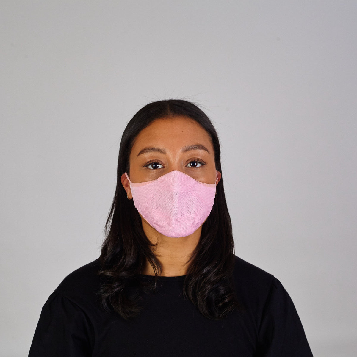 Face Mask Pink COVID Masks Notjustclothing NOTJUST.