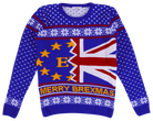 Brexit Knitted Christmas Jumper - notjust