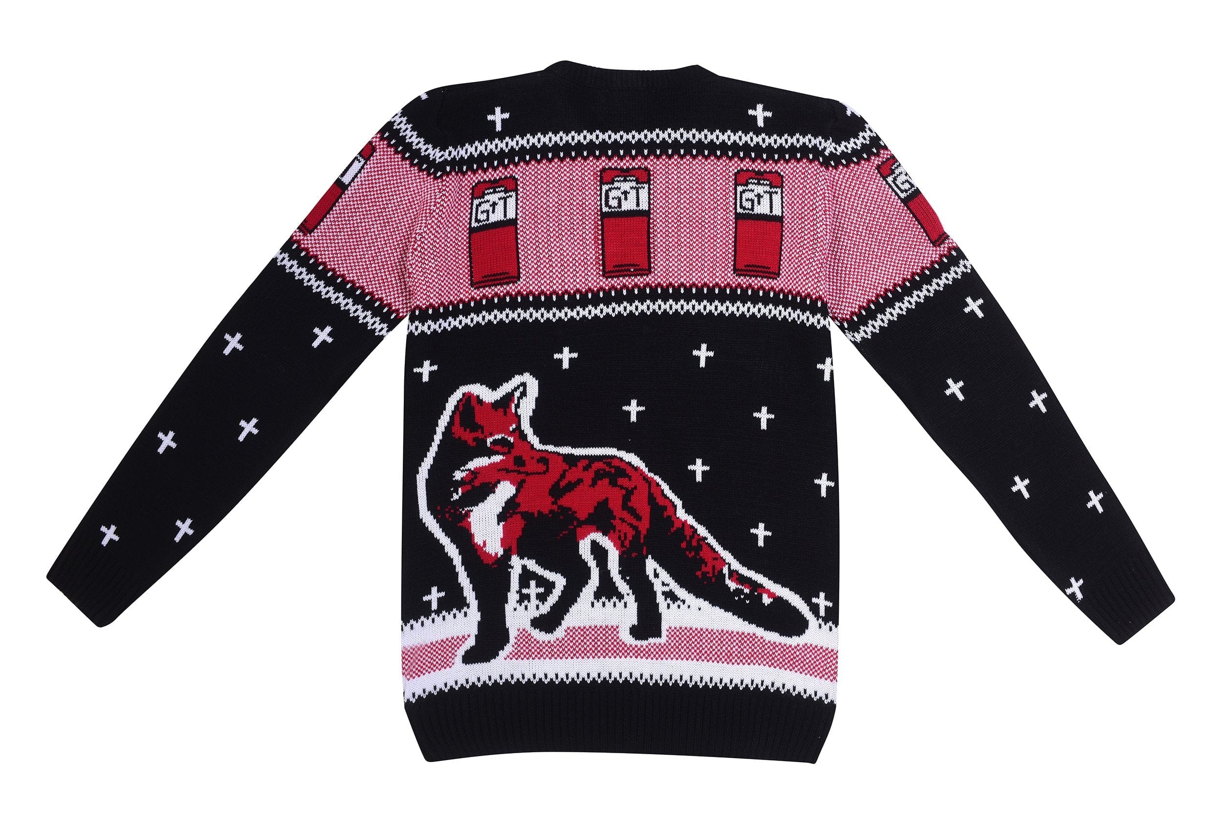 Flea-bahum-bag Knitted Christmas Jumper - notjust