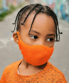 Face Mask: Orange (kids) - notjust