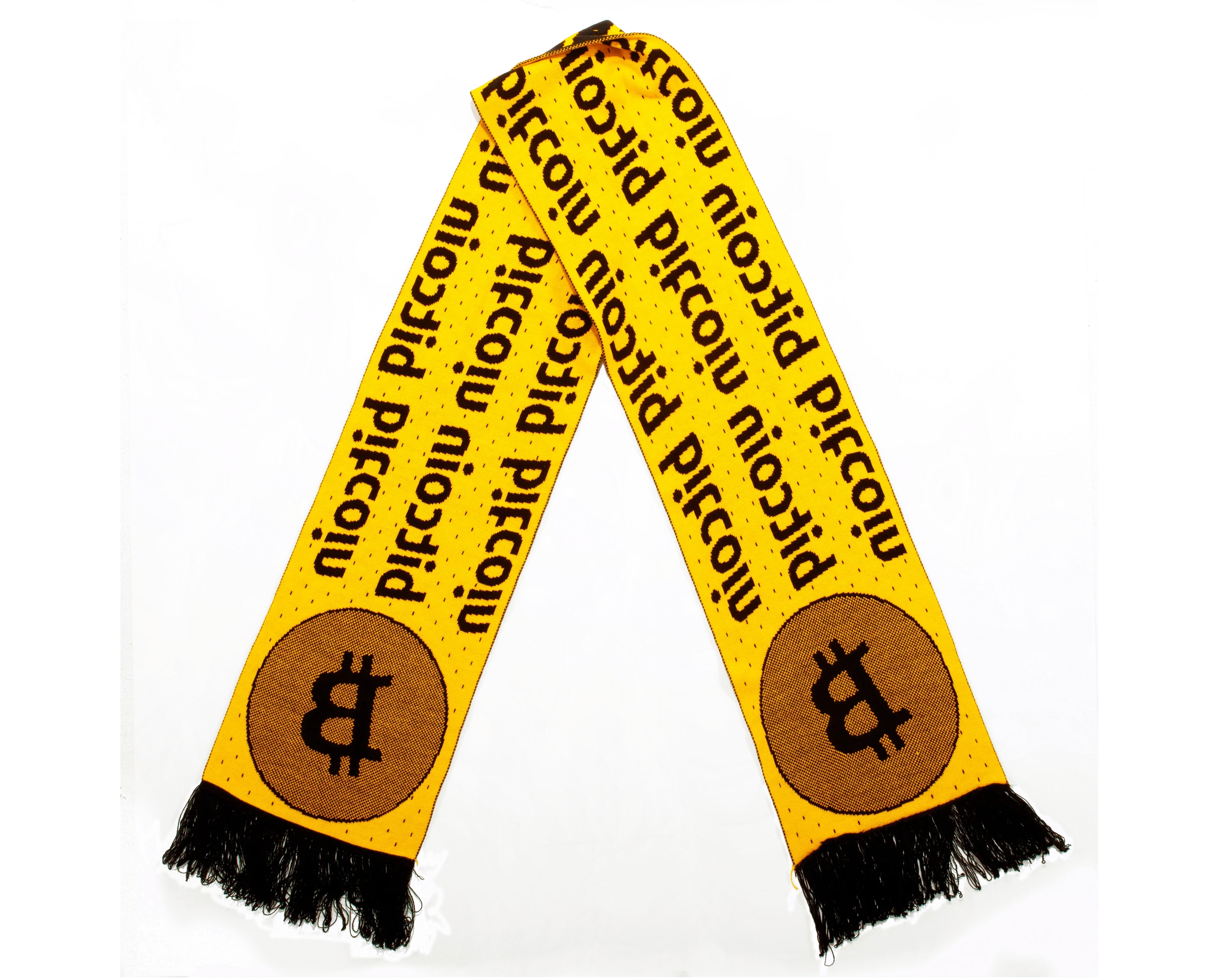 Bitcoin Cryptocurrency scarf - notjust